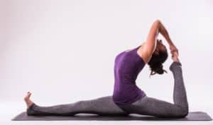 woman yoga pose
